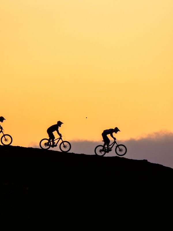 Mountain biking in Atlas Mountains